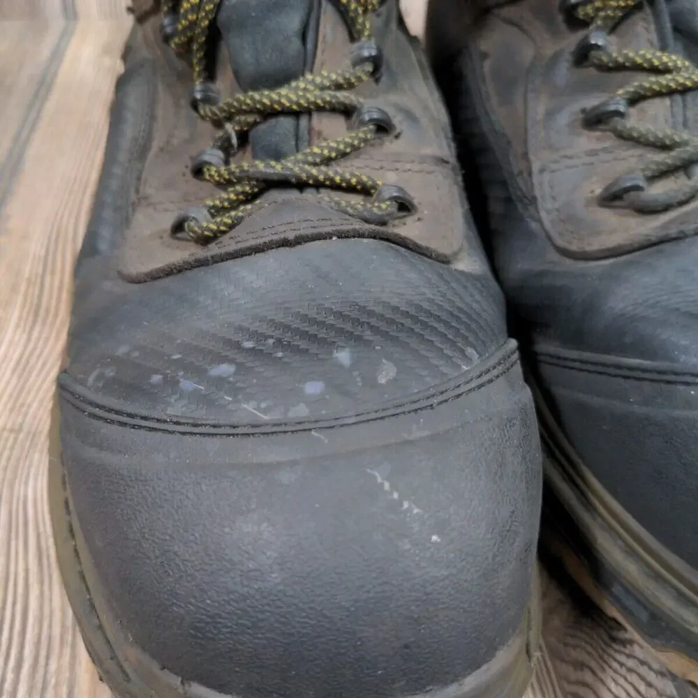 Wolverine Men Leather Work Boots 400 Gram Thinsulate Safety Toe Sz‎ 12 W10721